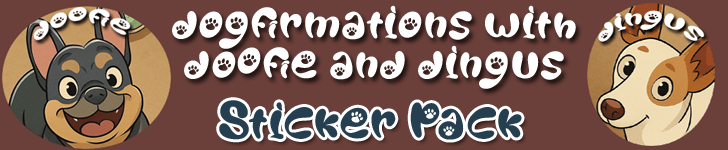Dogfirmations with Doofie and Dingus: Sticker Pack